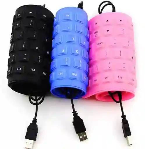 Teclado Flexible De Silicona
