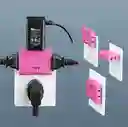 Multiconector 3 Salidas De Toma Corriente Adaptador
