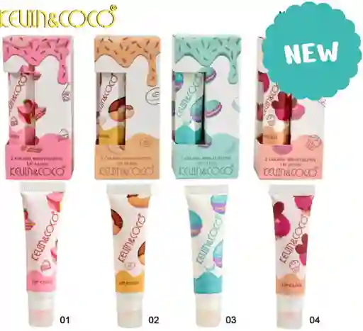 Labial Liquido Doble
