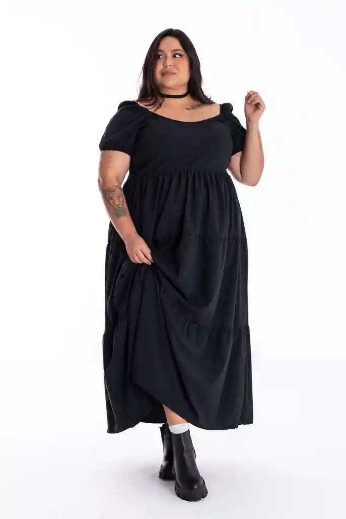 Vestido Toledo Negro T22