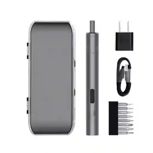 Mini Destornillador Eléctrico Recargable Ajustable + Estuche