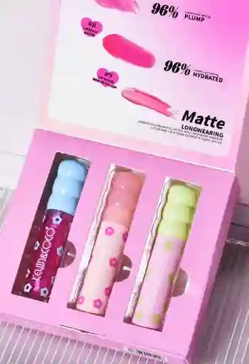 Kit Labiales Flower Kivincoco