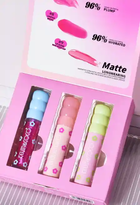 Kit Labiales Flower Kivincoco