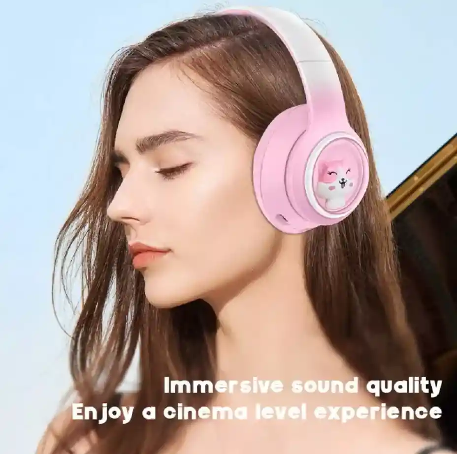 Diadema Gato Akz 02 Rosa