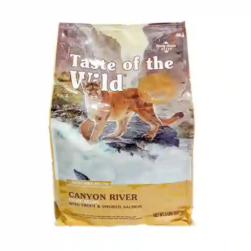 Taste Of The Wild Gatos Canyon River Trucha Y Salmón
