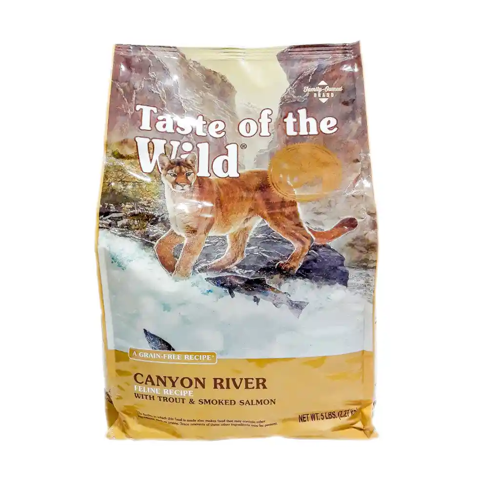 Taste Of The Wild Gatos Canyon River Trucha Y Salmón