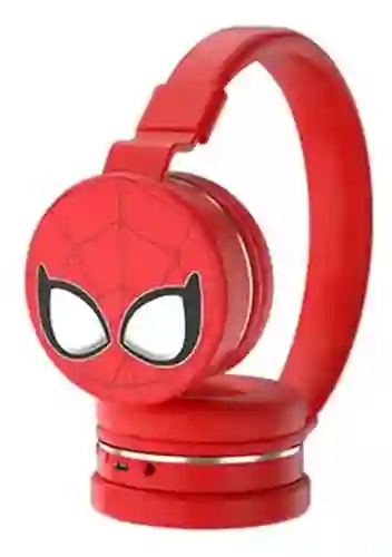 Audífonos Diadema Bluetooth Spiderman Hombre Araña Dr-41