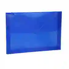 Carpeta De Seguridad Oficio Con Caucho Azul