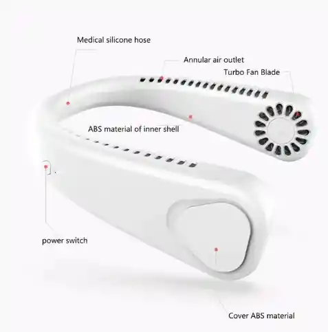 Mini Ventilador Facial Portátil Recargable De 3 Velocidades