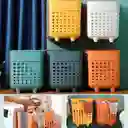 Cesta De Almacenamiento Plegable Canasta Adhesiva