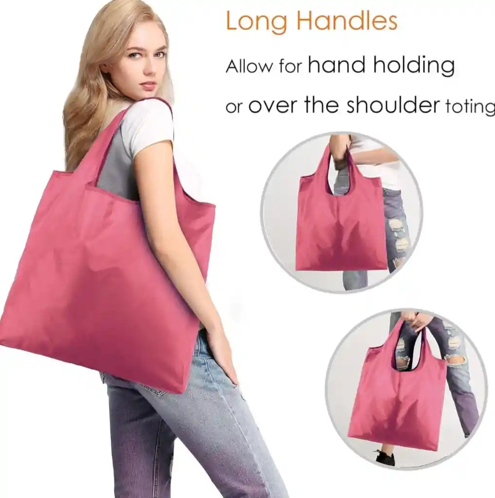 Bolso Plegable Flexbag Rosa
