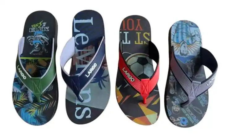 Chancla Sandalia Talla 40 Playera Largo Camino Hombre