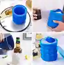 Molde Siliconado Para Cubos De Hielo Cubeta Portátil
