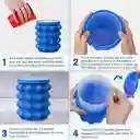 Molde Siliconado Para Cubos De Hielo Cubeta Portátil