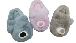 Chancla Babucha Pantufla Talla 35-36 Osito Peluche Mujer