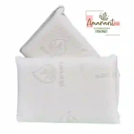 Set X2 Almohadas Memory Foam Clasica