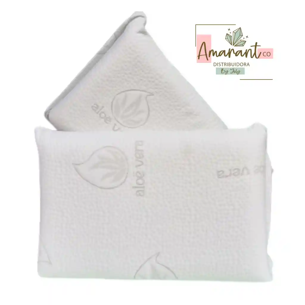 Set X2 Almohadas Memory Foam Clasica