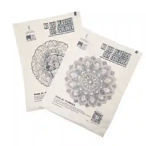 Bolsas De Maíz Colección Mandala #1 X 60 Unidades