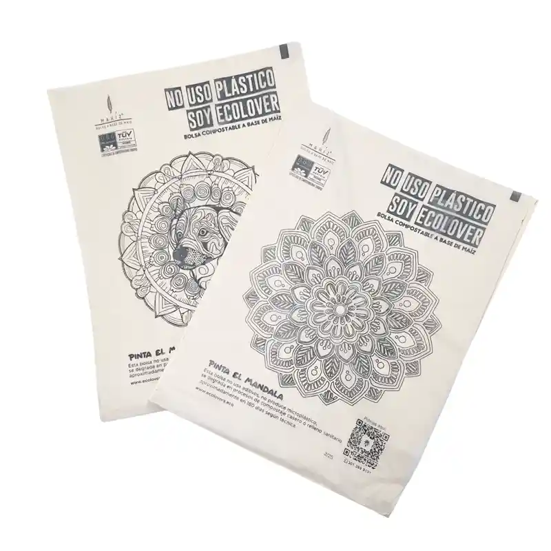 Bolsas De Maíz Colección Mandala #1 X 60 Unidades