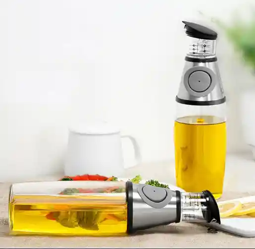 Dispensador De Aceite Y Vinagre Botella Spray Medidor