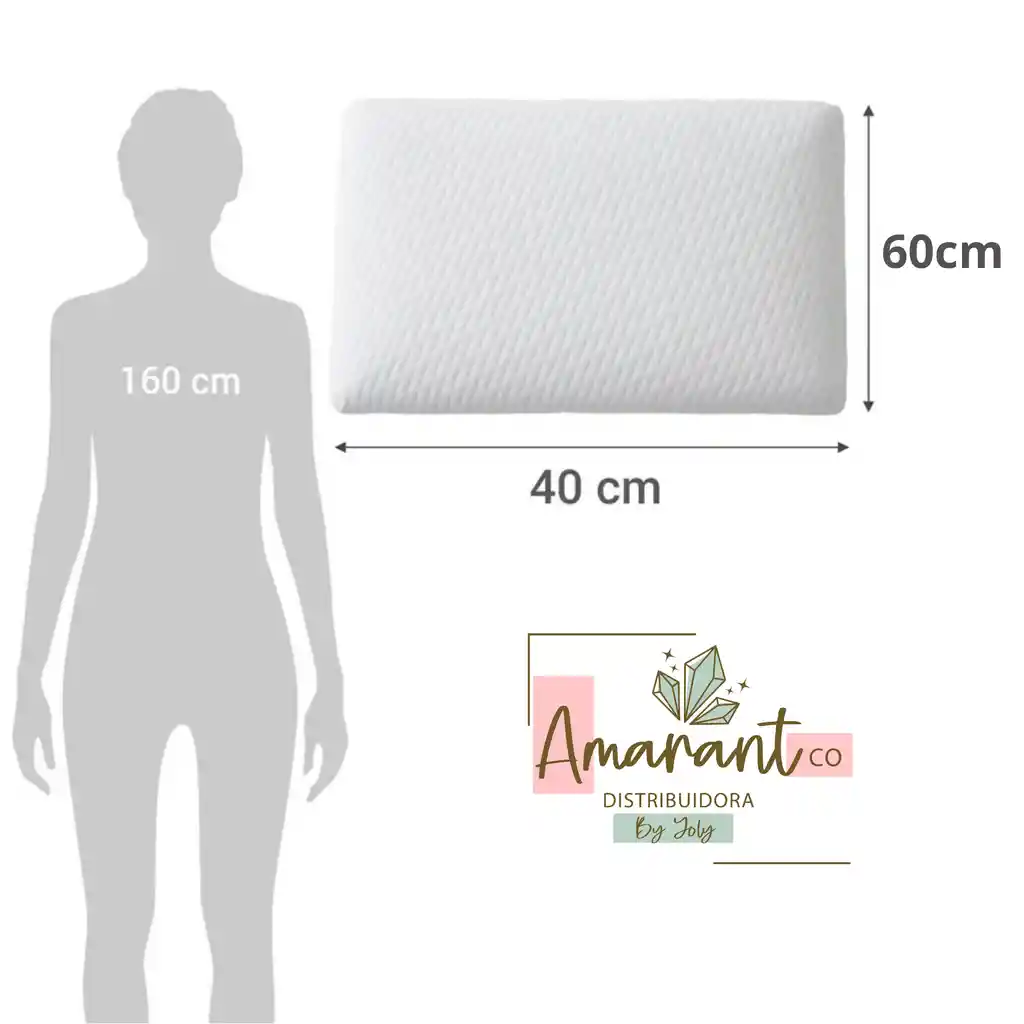 Set X2 Almohadas Memory Foam Cervical