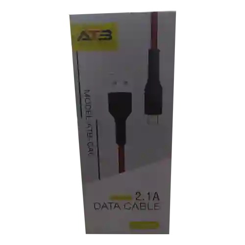 Cable De Datos Atb 2.1amp Tipo Iphone Ref: Atb-ca6