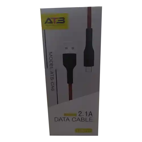 Cable De Datos Atb 2.1amp Tipo Iphone Ref: Atb-ca6