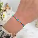 Set Pulseras 7 Chakras Y Ojo Turco Para Compartir - Manillas De Protección