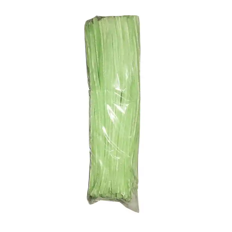 Cheline Limpiapipas Gamuzado Verde Claro Paquete X100