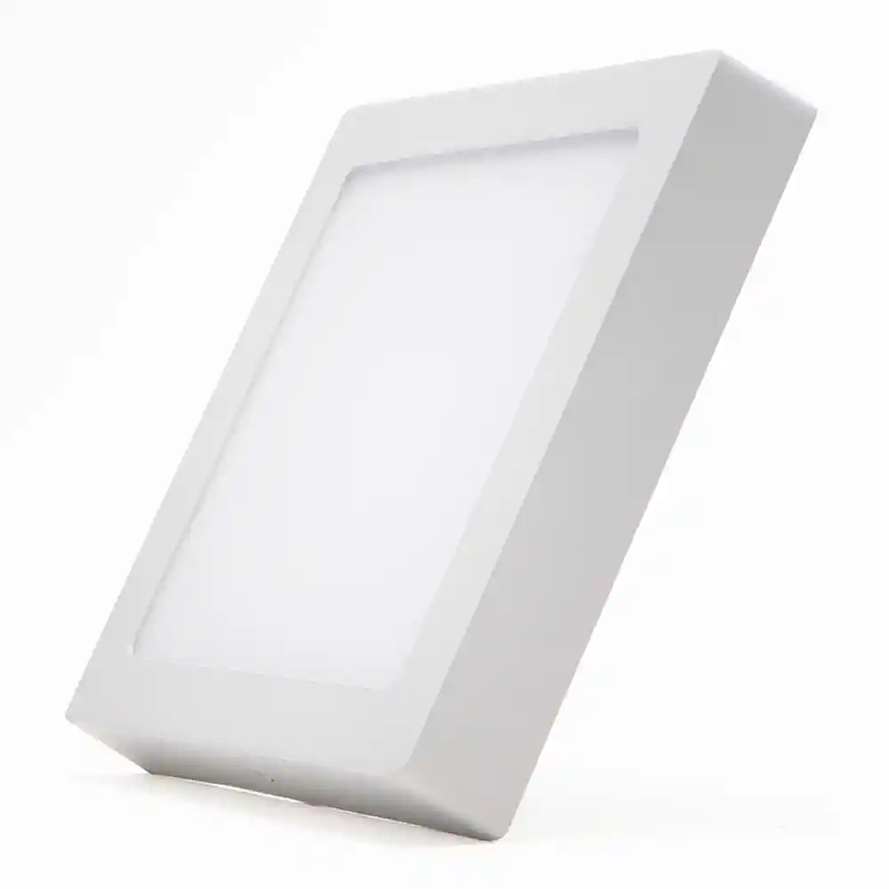 Panel Led Backlight 12w Cuadrado De Sobreponer