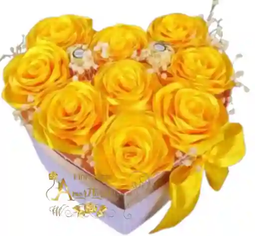 Corazón En Rosas Eternas