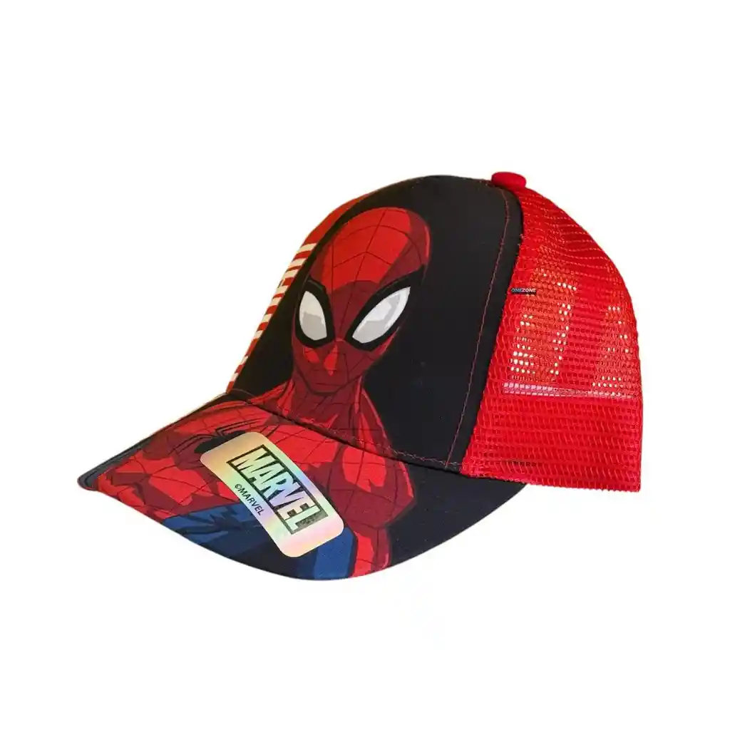 Gorra Deportiva Infantil Super Heroes/spider-rojo Azul