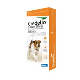 Credelio 3 Tab 5,5 A 11 Kg (naranja)