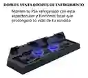 Base Carga Refrigerante Vertical Compatible Ps4 Puertos Usb