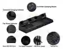 Base Carga Refrigerante Vertical Compatible Ps4 Puertos Usb