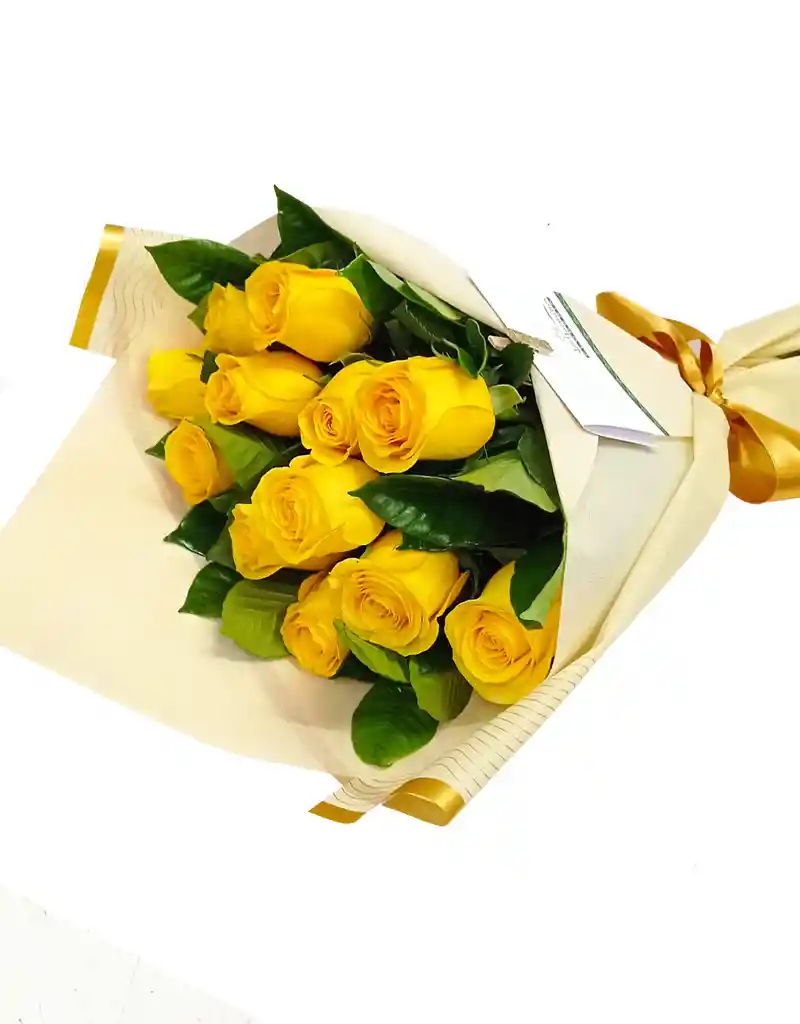 Docena De Rosas Amarillas Mama
