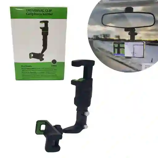 Soporte Para Celular Para Espejo Retrovisor Phone Holder