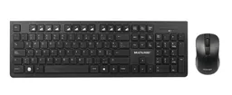 Combo Teclado Y Mouse Inalambrico 2.4 G Negro