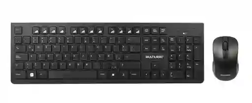 Combo Teclado Y Mouse Inalambrico 2.4 G Negro