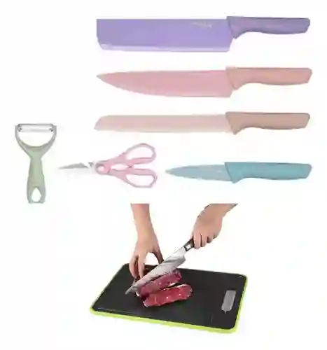 Tabla De Picar Descongela Todo En 1 Cocina Con Cuchillos Incluidos Home