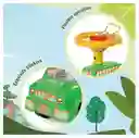 Carros Montable Con Timón Motricidad Rojo Para Niños