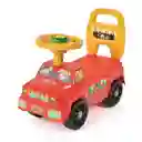 Carros Montable Con Timón Motricidad Rojo Para Niños