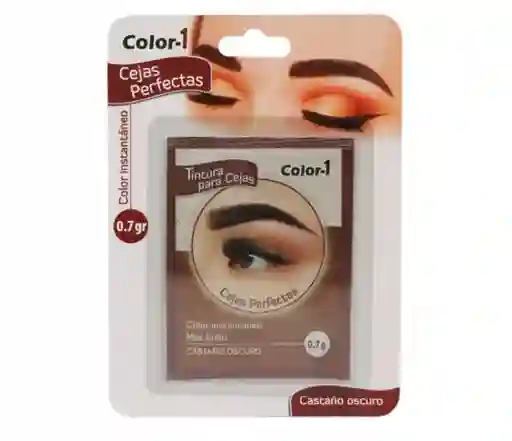 Color 1 Tintura Para Cejas (castaño Oscuro)