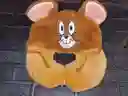 Peluche Cojín Cuello Con Gorro Jerry