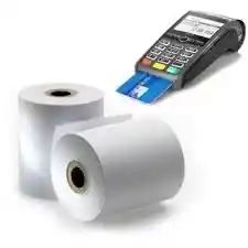 Papel Térmico Datafono 57 X 10, Paquete X 10 Unidades