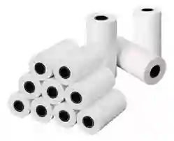 Papel Térmico Pequeño 6 Cm. De Ancho, Paquete X 8 Unidades