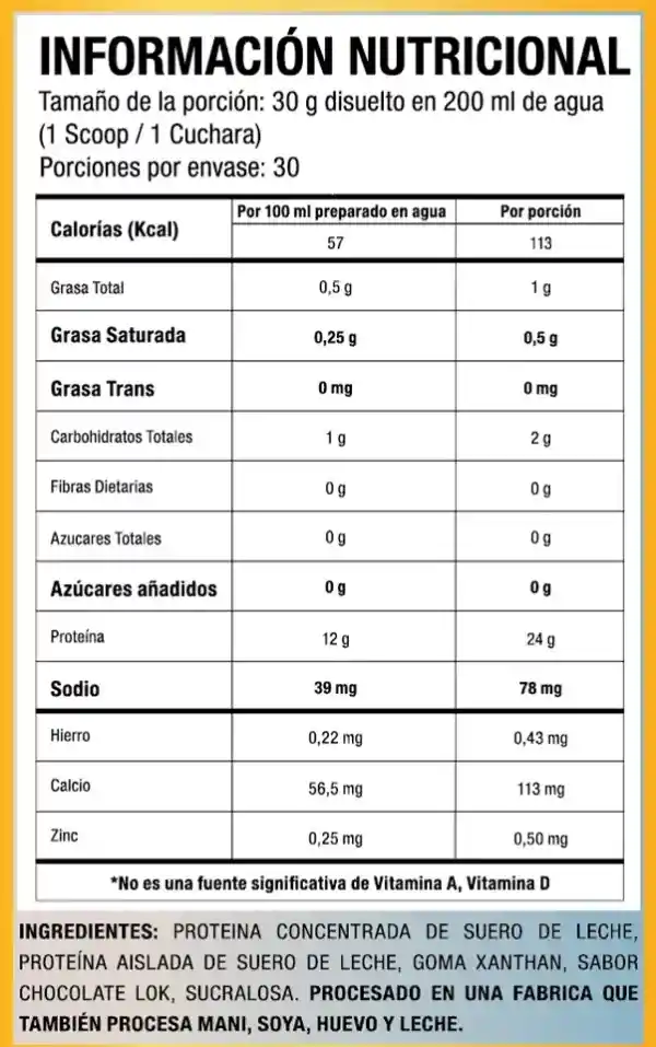 Proteina Whey Blend 30 Serv Sabor Vainilla