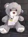 Peluche Oso Gris 37cm