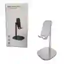 Soporte De Aluminio + Silicona Para Celular