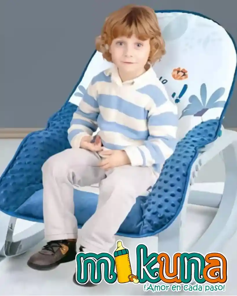 Silla Mecedora Con Vibracion Rosa